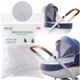 AKUKU Moskitiera do każdego wózka Uniwersalna siatka ochronna na owady