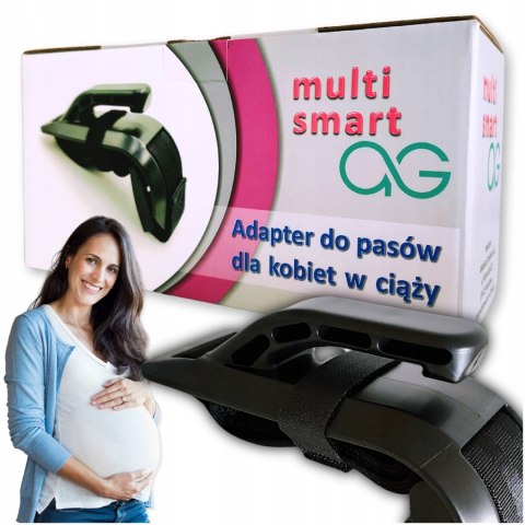 Adapter do pasów bezpieczeństwa dla kobiet w ciąży Multi Smart AG STABILNY Adapter do pasów bezpieczeństwa dla kobiet w ciąży Multi Smart AG STABILNY
