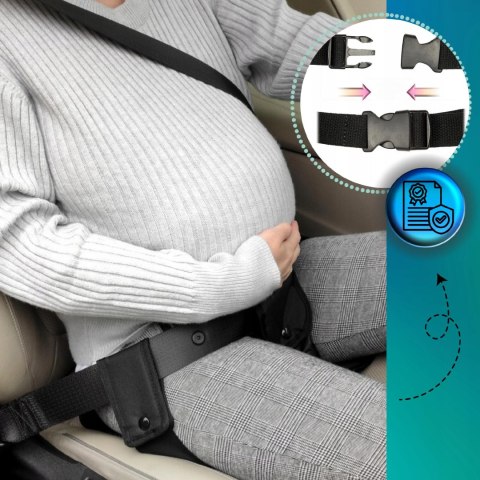 Adapter do pasów dla kobiet w ciąży Safe Seat ISOFIX Przedłużka KOMFORTOWA Adapter do pasów dla kobiet w ciąży Safe Seat ISOFIX Przedłużka KOMFORTOWA