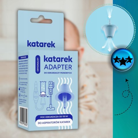Adapter do podłączenia aspiratorów Higieniczny do odkurzaczy pionowych Adapter do podłączenia aspiratorów Higieniczny do odkurzaczy pionowych