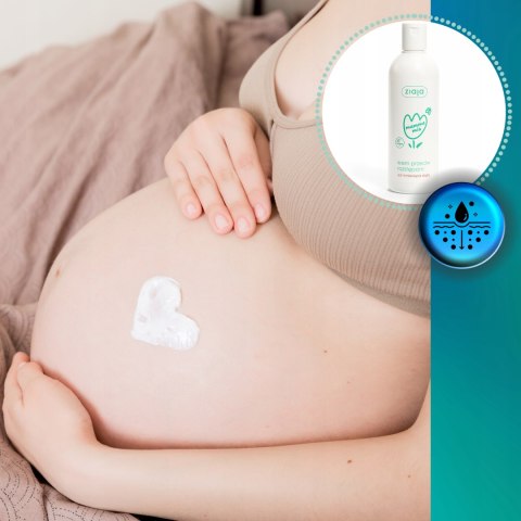 Krem na rozstępy w ciąży Balsam Elastyczność Nawilżenie Zapobiega Rozstępom