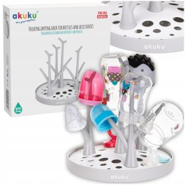 Suszarka do butelek Ociekacz na butelki smoczki Składana Duża Wygodna AKUKU