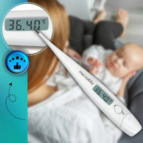 Termometr Elektroniczny Owulacyjny Czuły Wodoodporny Dokładny Szybki pomiar
