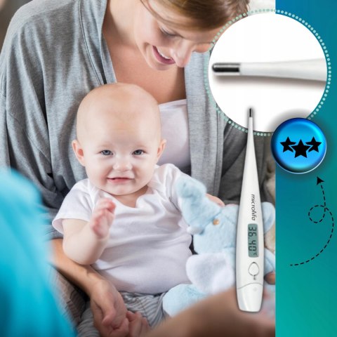 Termometr Elektroniczny Owulacyjny Czuły Wodoodporny Dokładny Szybki pomiar