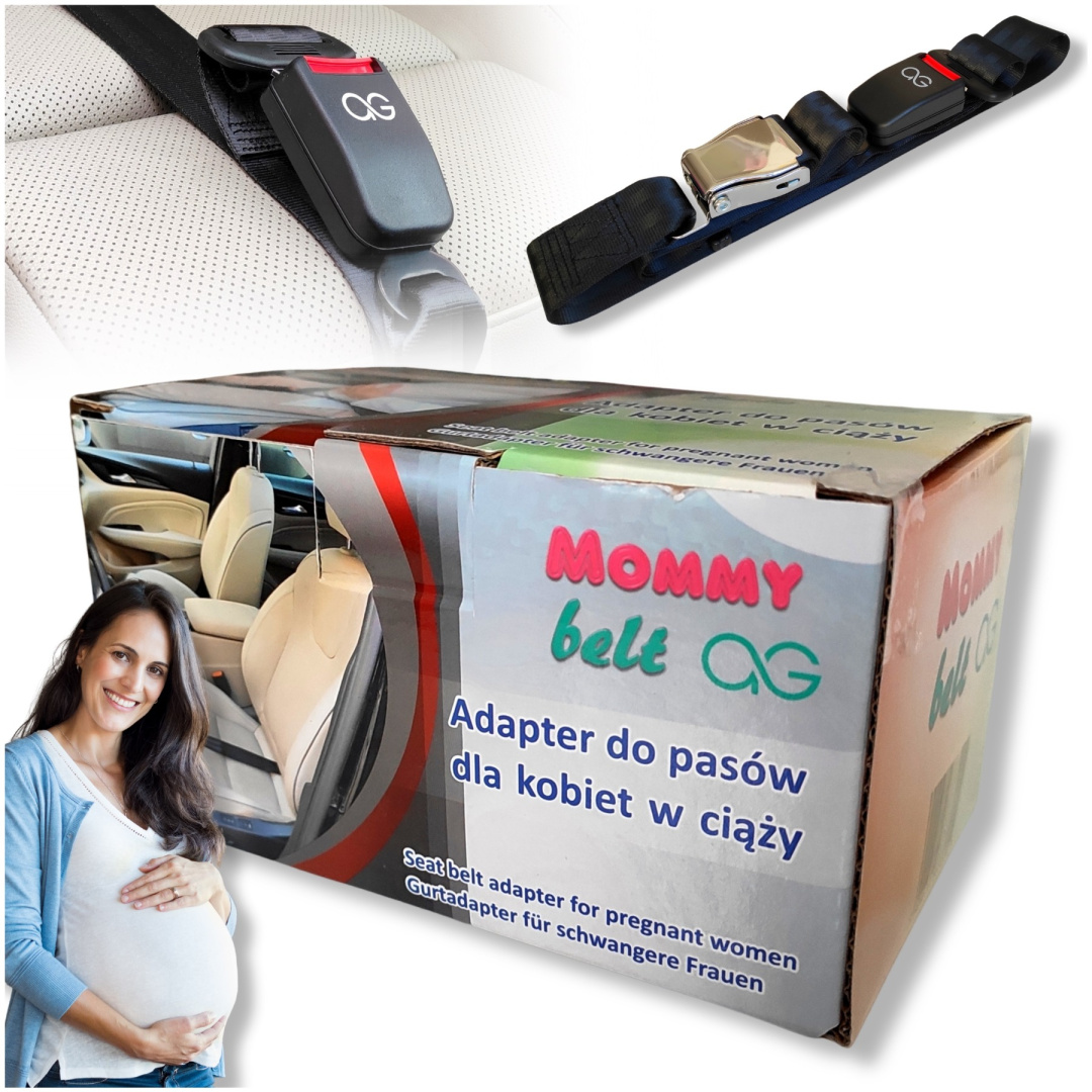 Mommy Belt AG Adapter do pasów bezpieczeństwa dla kobiet w ciąży